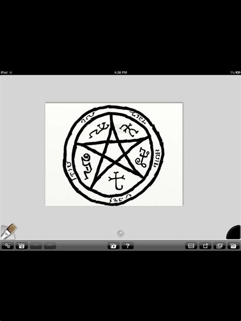 draw  demon circle  supernatural bc guides