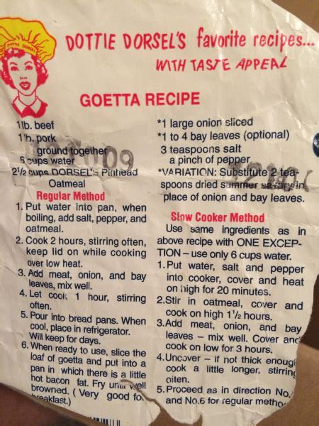 So Delicious Dorsel Pinhead Oats Goetta Recipe American Food