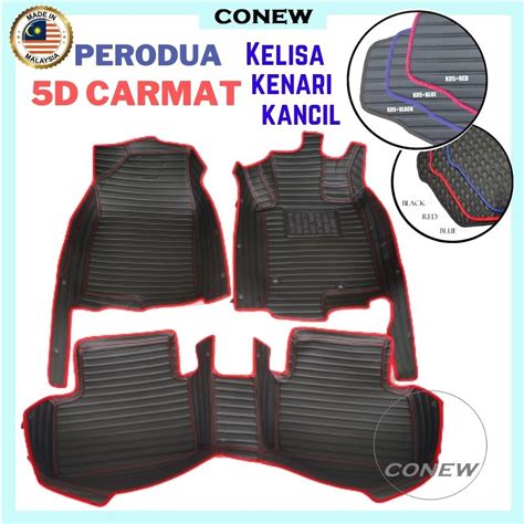 Perodua Kancil Kelisa Kenari Luxury Custom Made Carmat Carpet Pu