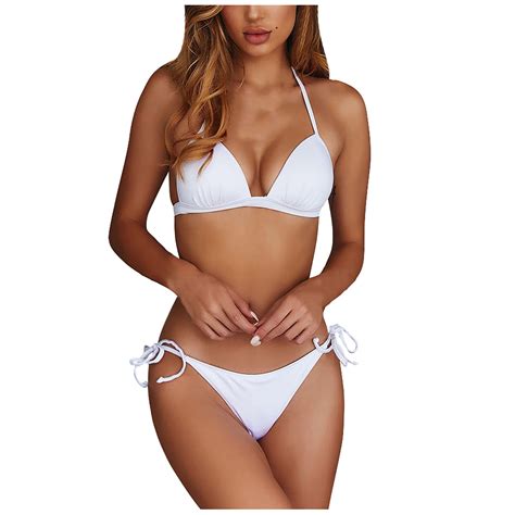 Ovticza Swim Suits For Women Two Piece Bikini Suits Tummy Control