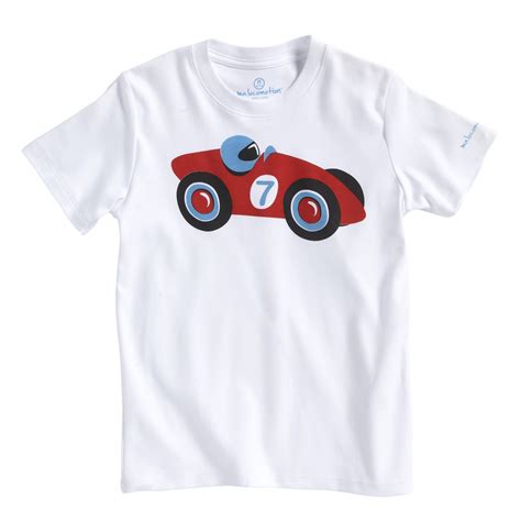 kid racing car t-shirt