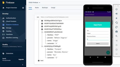 Crud Firebase Realtime Database Create Youtube