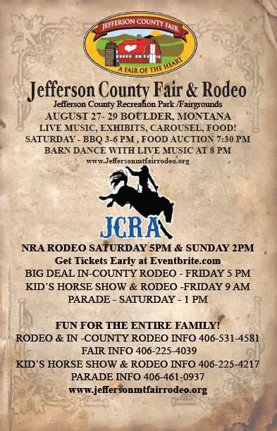 Jefferson County NRA Rodeo | Jefferson County Rodeo Association