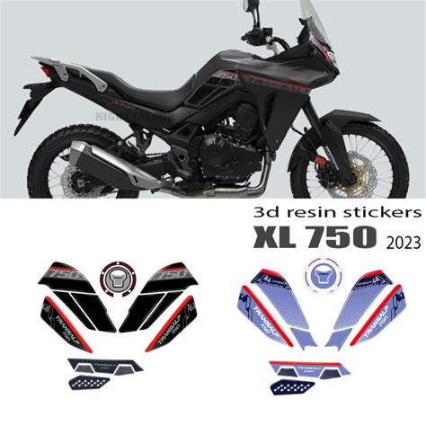 Xl750 2023 Full Set Of 3d Resin Stickers For Honda Transalp Xl750