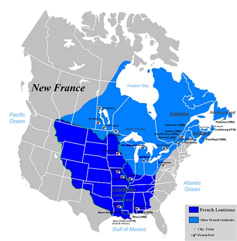 French Empire In North America Map Zip Code Map