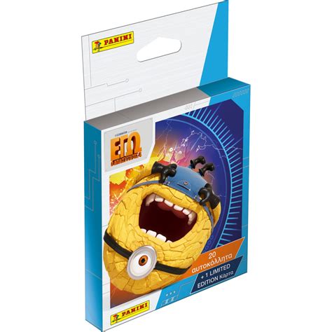 Panini Despicable Me 4 Mini Blister 20 Stickers 1 Card Pablde024