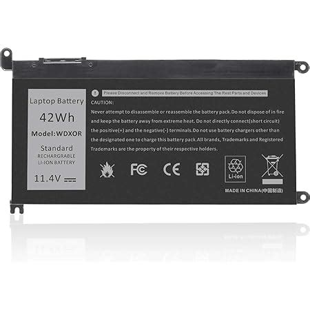 Amazon Wdx R Wdxor Notebook Battery For Dell Inspiron