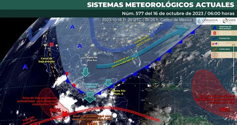 Cómo afectará el Frente Frío 6 al clima en México hoy