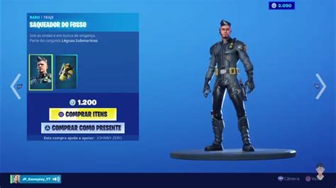 Nova Skin Saqueador Do Fosso Fortnite Battle Royale Youtube