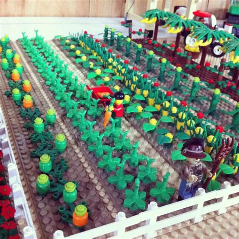 Lego Farm | Lego creative, Lego craft, Lego christmas