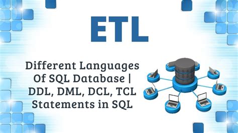 Different Languages Of Sql Database Ddl Dml Dcl Tcl Statements In