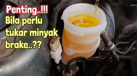 Cara Tukar Brake Master Pump Dan Bleeding Minyak Brake Cara Memilih