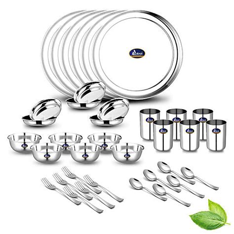 Buy Airan Stainless Steel Dinner Set Online At Best Price Of Rs 1799