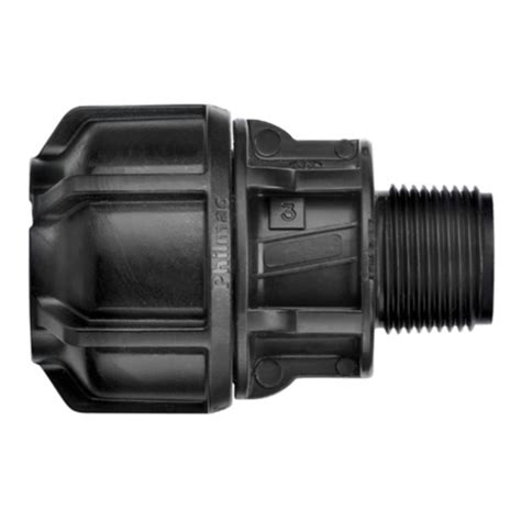 Philmac Metric Imperial End Connector Pol X Mi Mm X Bsp Hpw