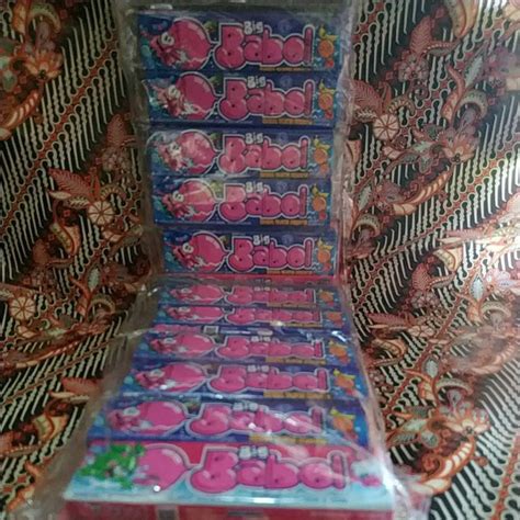 Jual Permen Big Babol Rasa Tutti Frutti G Shopee Indonesia