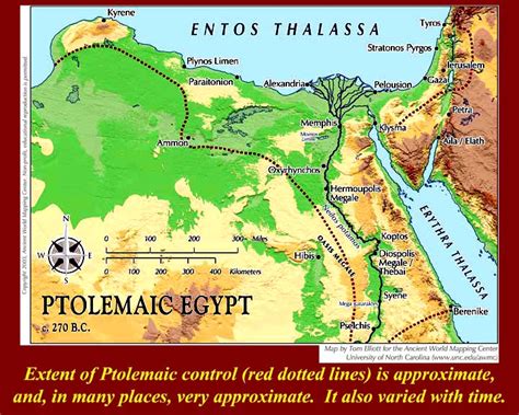 Ptolemaic Kingdom Map