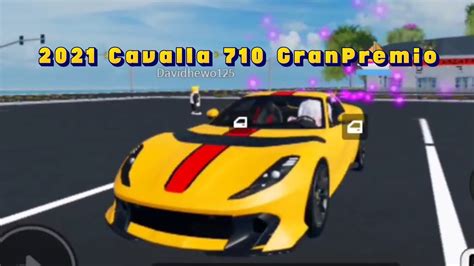 ROBLOX Vehicle Legends NEW CAR 2021 Cavalla 710 GranPremio Lap Time