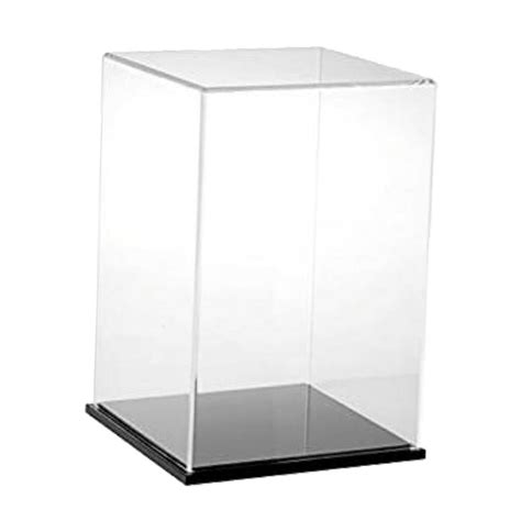 FLAMEER Einzelvitrine Acryl Vitrine Display Case Plexiglas Schaukasten