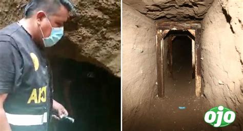 Penal Castro Castro Así Es El Túnel Que Pretendían Usar Los Reos Para Poder Escapar Del