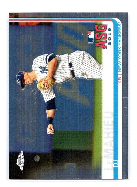 2019 Topps Chrome Update Edition 70 DJ LeMahieu New York Yankees EBay