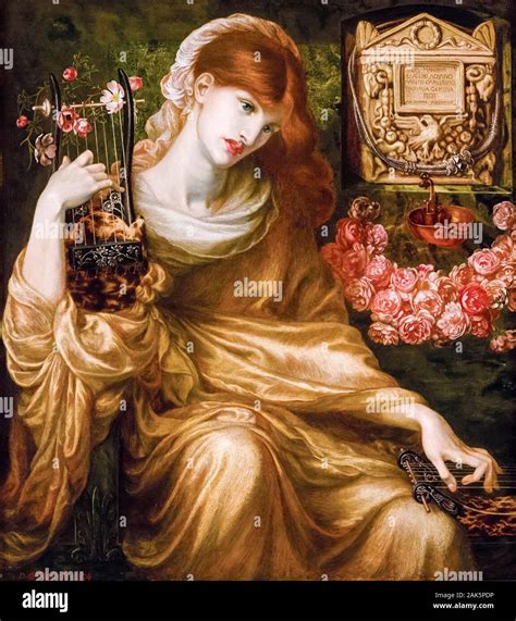 Dante Gabriel Rossetti Roman Widow Painting British Pre