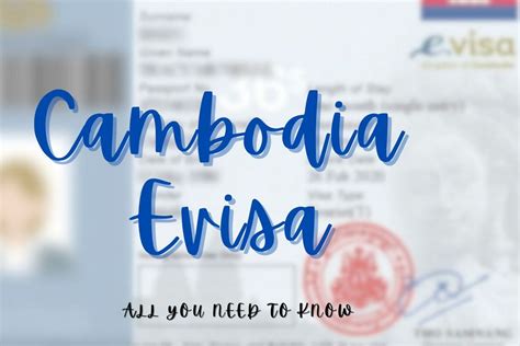 Cambodia E-Visa. A Comprehensive Guide | Embassyworld.org