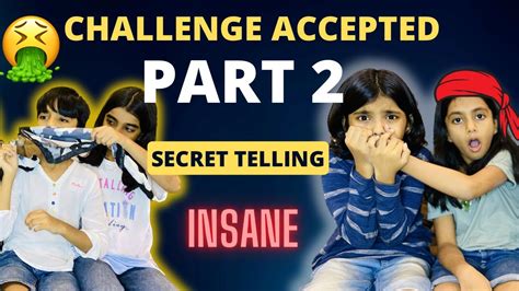 Secret Telling Challenge Handgag Challenge With Scarf Youtube