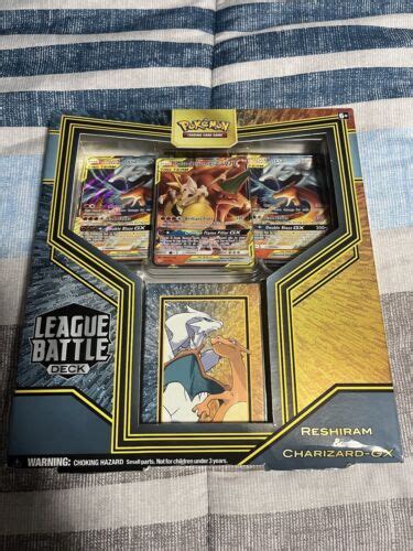 Pokemon Reshiram And Charizard Gx League Battle Deck Sealed Ebay