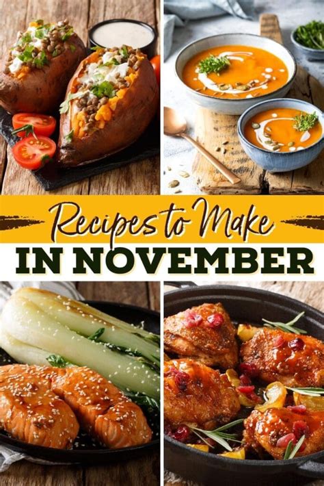 33 Recipes to Make in November (+ Easy Dinners) - Insanely Good