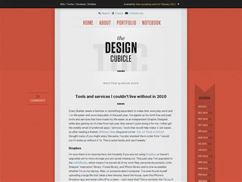 30 Beautiful And Creative Blog Designs Webfx