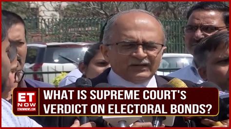 What Did Prashant Bhushan Say On Supreme Courts Hearing On Electoral