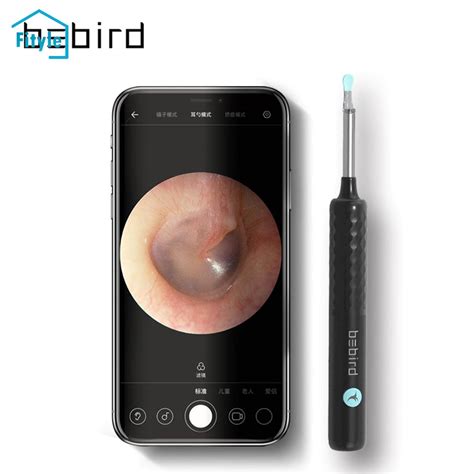 Fityle New Bebird X Smart Visual Ear Sticks Otoscope W