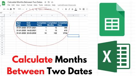 How To Calculate Difference Between Two Dates In Google Sheet Youtube