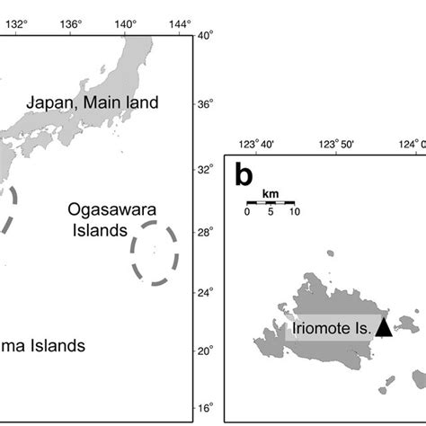 Location Of Kuroshima Island Within The Yaeyama Islands Ryukyu