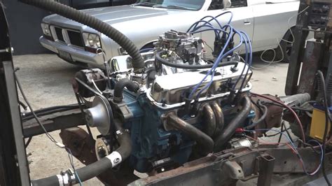 Chrysler Ci Small Block La Engine Test Youtube