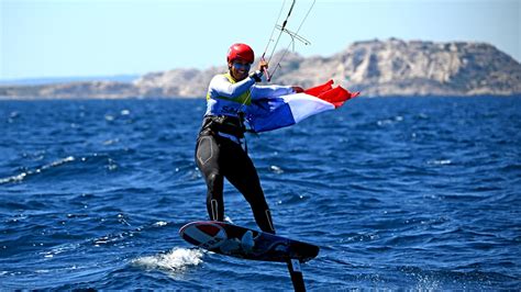 Championnats Du Monde De Voile Kitefoil Lauriane Nolot En Or