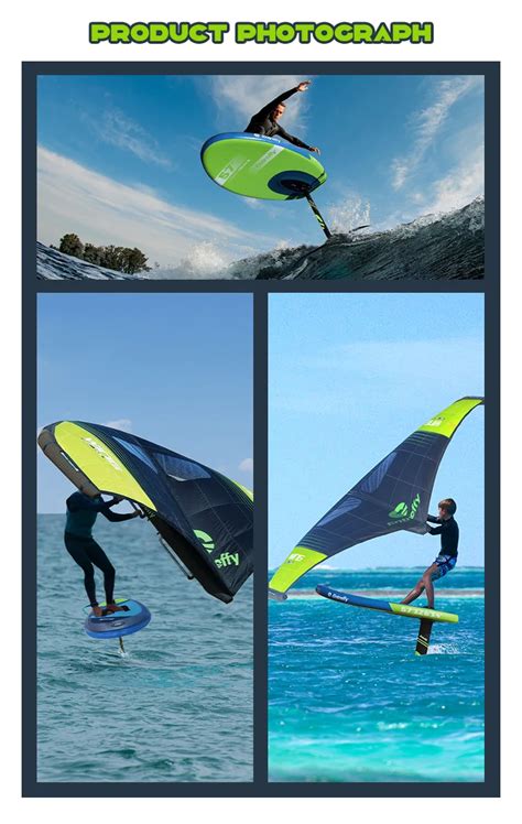 Entroffy More Manipulative Carbon Wing Kite Surf Hydro Foil Surf