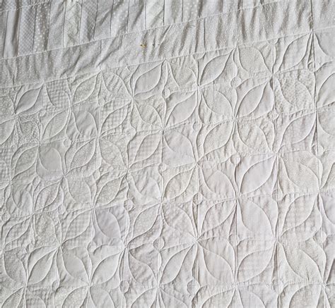 Modern White Quilt