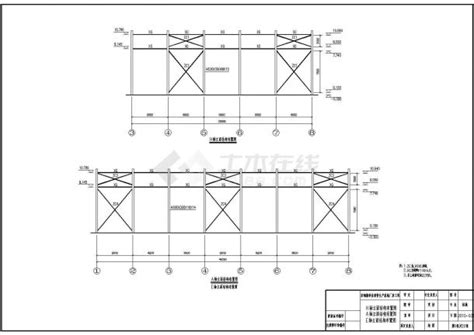 某生产基地10吨吊车厂房结构施工图（含建筑设计）工业建筑土木在线