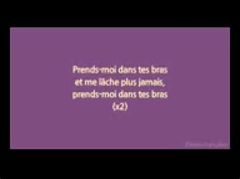 Vegedream Prends Moi Dans Tes Bras Paroles Lyrics P Youtube