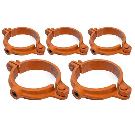 Reviews For Plumbflex 4 In Hinged Split Ring Pipe Hanger Copper Epoxy