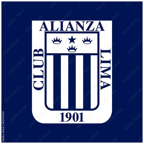 ESCUDO ALIANZA LIMA Vector De Stock Adobe Stock