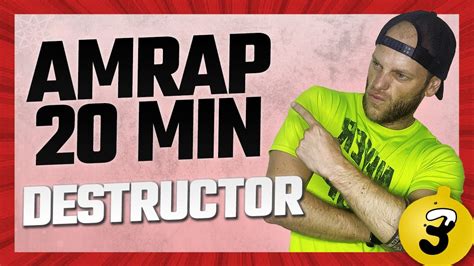 Entrenamiento AMRAP De 15 MINUTOS En Casa Para AUMENTAR La FUERZA Y