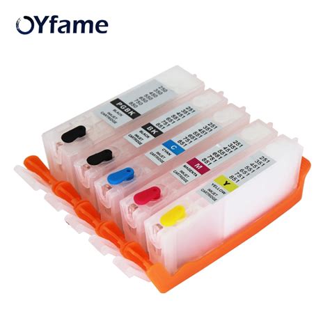 OYfame PGI450 CLI451 Ink Cartridges With ARC Chip For Canon IP7240