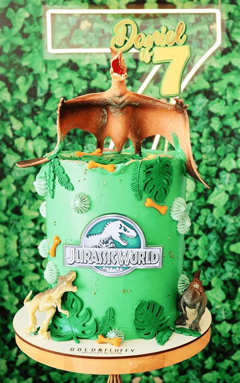 Jurassic Park Birthday Cake Ideas Images Pictures