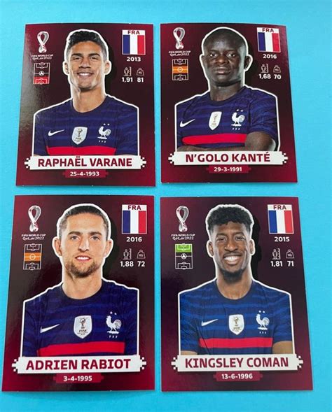 Panini Wm Qatar France Fra Fra Fra Fra Kaufen