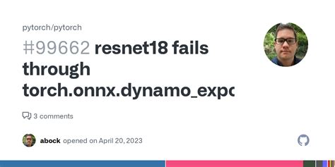 Resnet Fails Through Torch Onnx Dynamo Export Issue