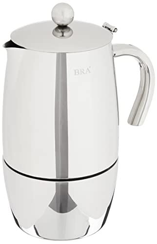 Cafetera BRA Magna 6 Tazas Acero Inoxidable LaTazadeCafe