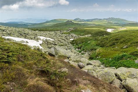 Panorama Of Vitosha Mountain Near Cherni Vrah Peak Sofia City Region