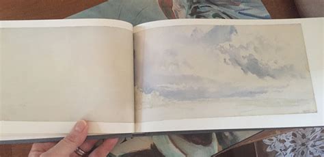 The “Skies” Sketchbook by J.M.W. Turner — Elizabeth Floyd